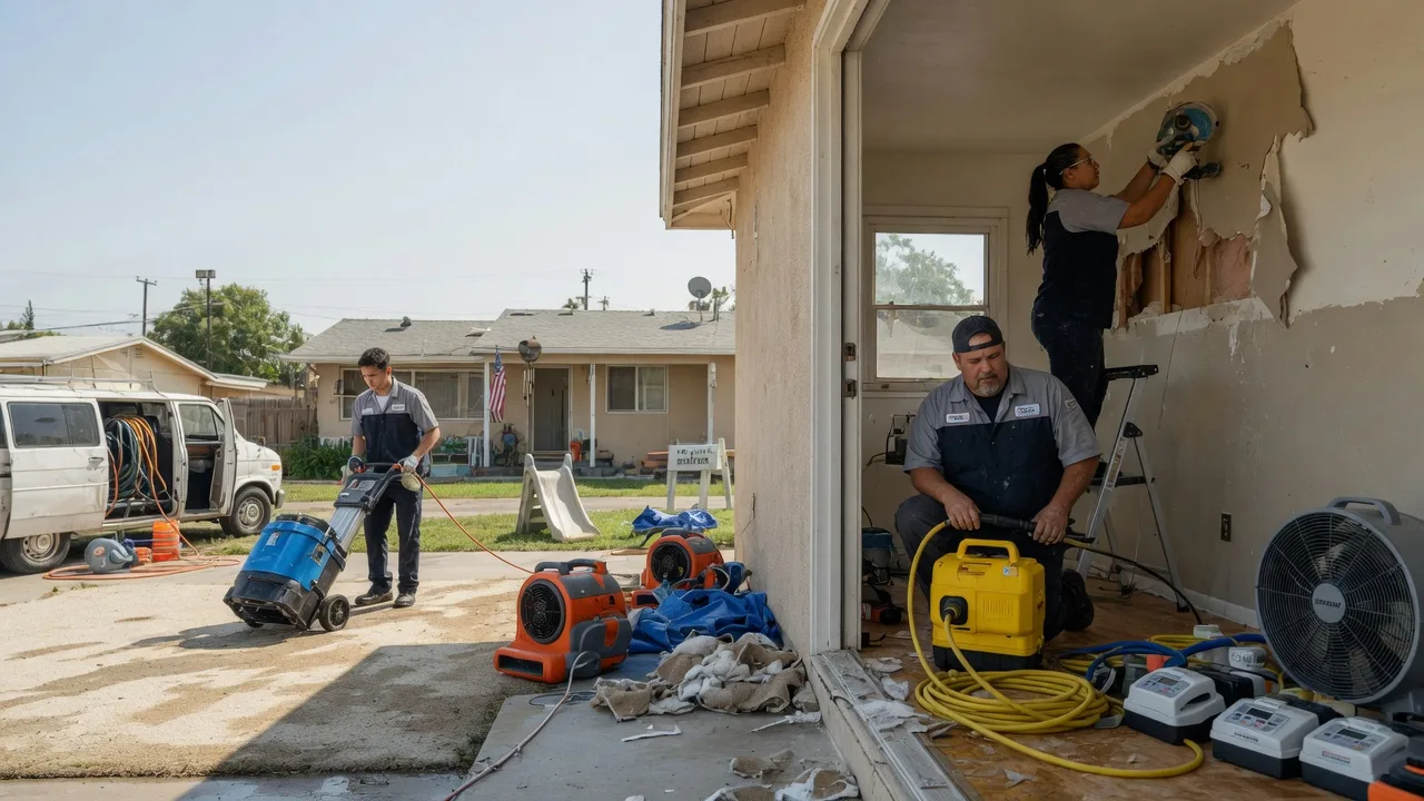 Water Damage Restoration in Call, TX near me